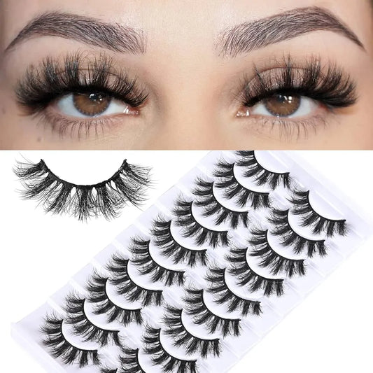 20 Pairs False Eyelashes 6D