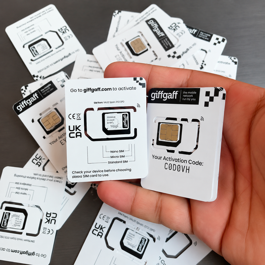 UK SIM Card GiffGaff Original